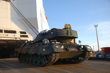 Desembarque Leopard 1A5 - foto 2 CMS
