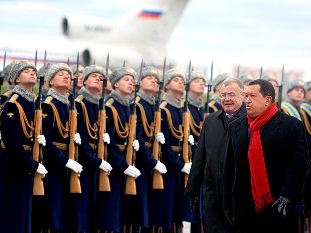 Chávez comprou 1.800 mísseis da Rússia em 2009