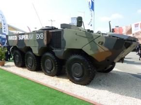 Exército planeja viatura blindada de reconhecimento (VBR), versão 8×8 do Guarani Iveco SUPERAV (low res)