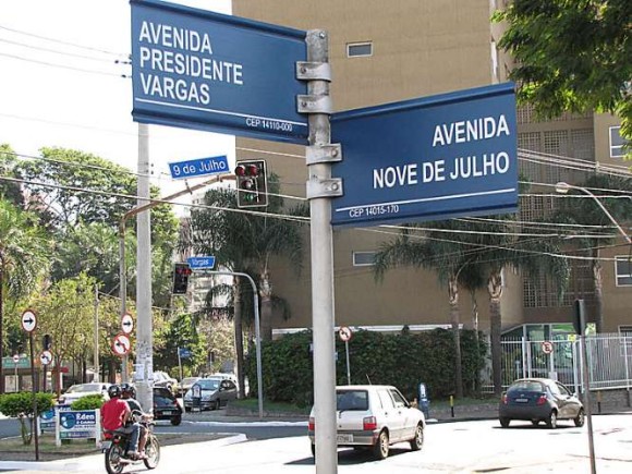 Av Nove de Julho e Pres Vargas em Ribeirão Preto - SP