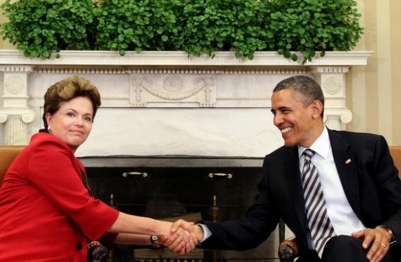 Dilma e Obama - foto 2012 Agência Brasil