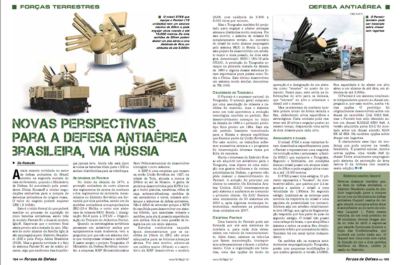 Pantsir revista Forças de Defesa