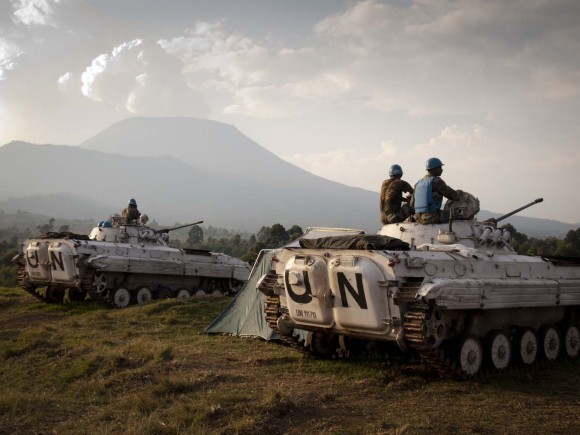 Indian soldiers of the United Nations mi