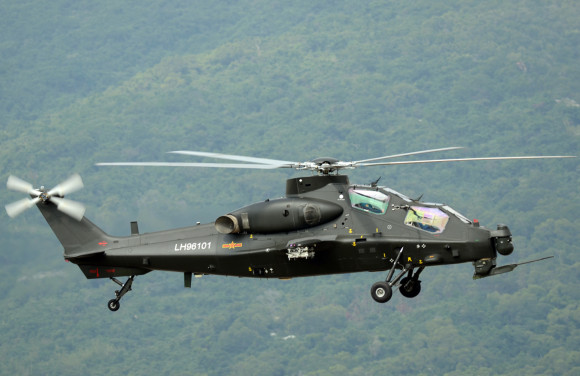 Chinese Z-10 Attack Helicopter gunship PLA Peoples Liberation Army Air Force export pakitan missile hj10 atgm rocket (4)