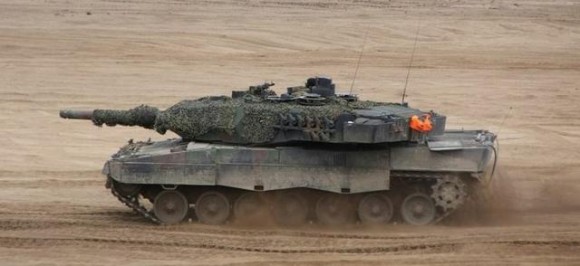 Leopard 2A5 - foto via MD Polônia