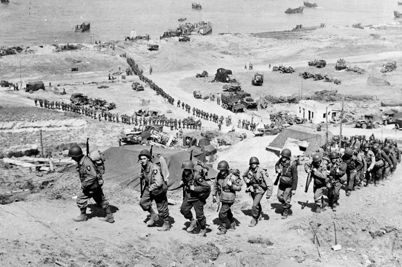 Dia D 70 anos - Bunker Hill 1944 - foto via ibtimes