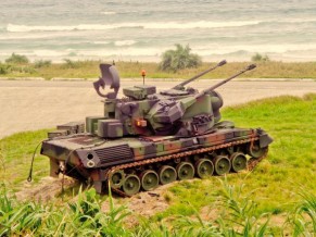 Sistema Antiaéreo de 35mm Gepard M1A2 Gepard1