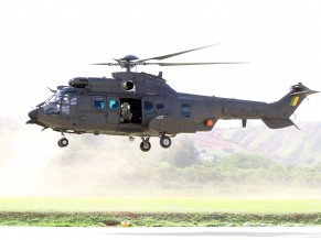 Helibras entrega mais um helicóptero EC725 para as Forças Armadas Quinto EC725 do EB - Foto Felipe Christ