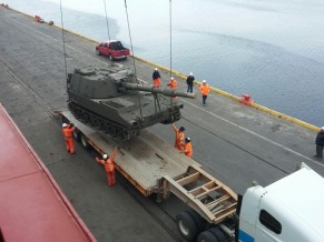 Chile completa a padronização de sua artilharia autopropulsada M109
