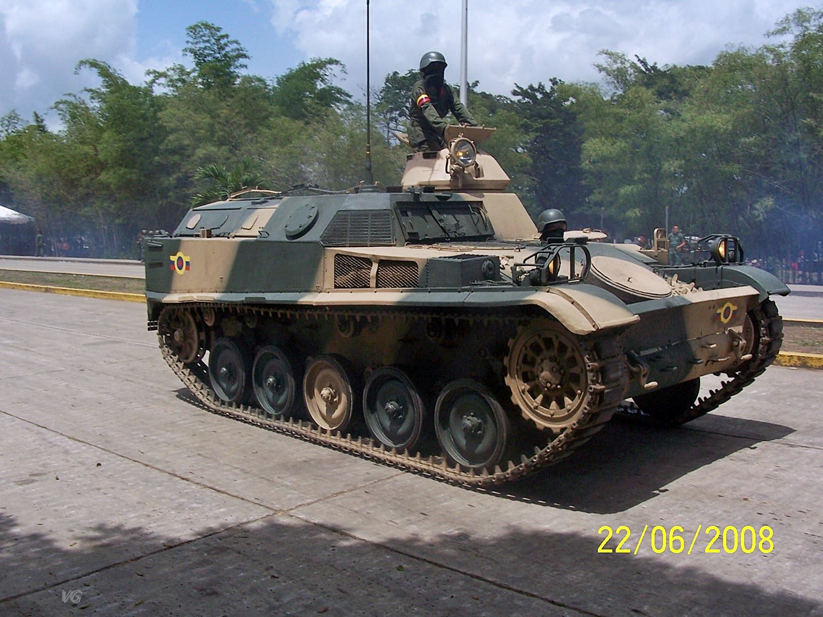 Resultado de imagem para Blindado da Venezuela AMX-13