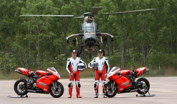 Tiger e Australian Ducati Super Bike team