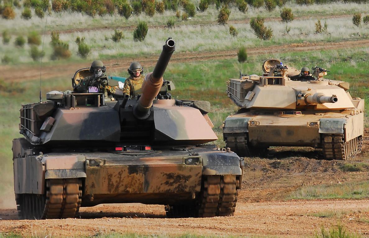 Abrams M1A1 na Chong Ju- foto MoD Australia