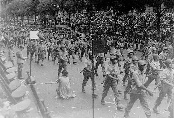 Desfile de retorno da FEB