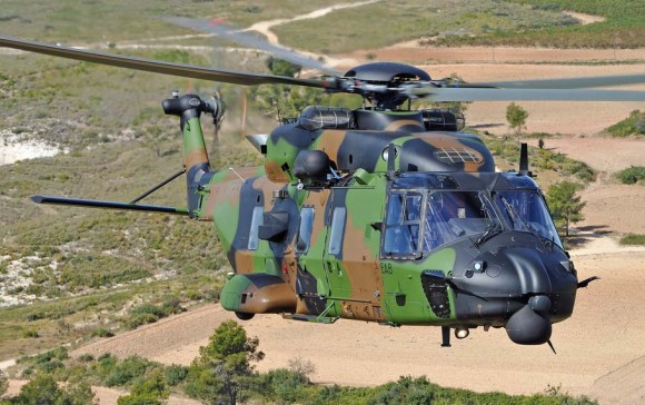 NH-90 TTH nas cores do Exército Francês - foto NH Industries - Eurocopter