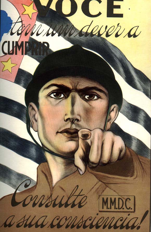 cartaz Revolução 1932