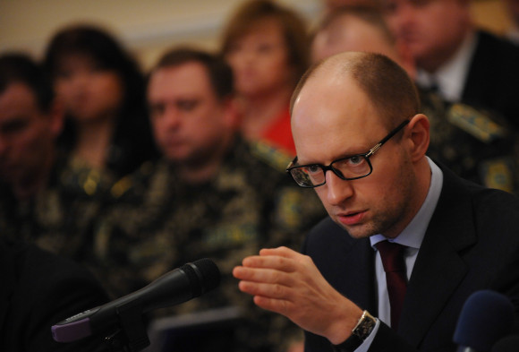 (2)UCRANIA-DONETSK-POLITICA-YATSENYUK