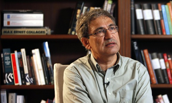 Turkish author and Nobel prize-winner Orhan Pamuk