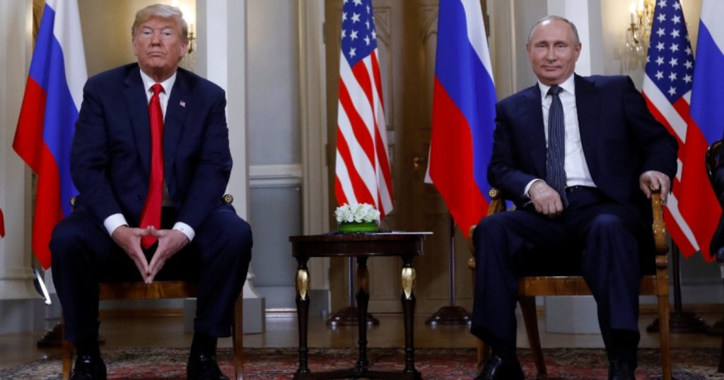 Trump e Putin em Helsinki