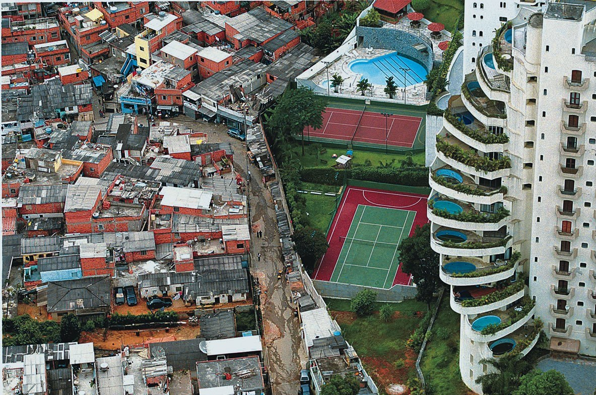 A desigualdade no Brasil continua persistindo