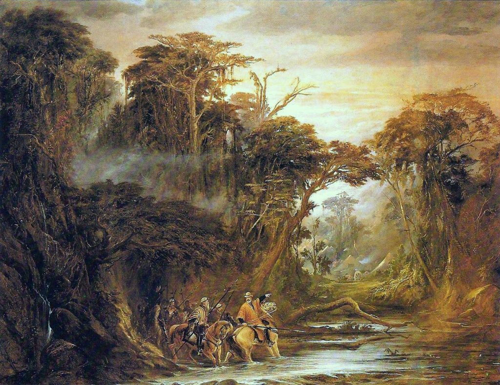 Passagem do Chaco, óleo sobre tela de Pedro Américo