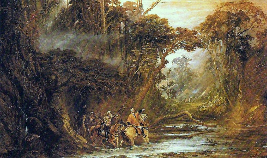 Passagem do Chaco, óleo sobre tela de Pedro Américo