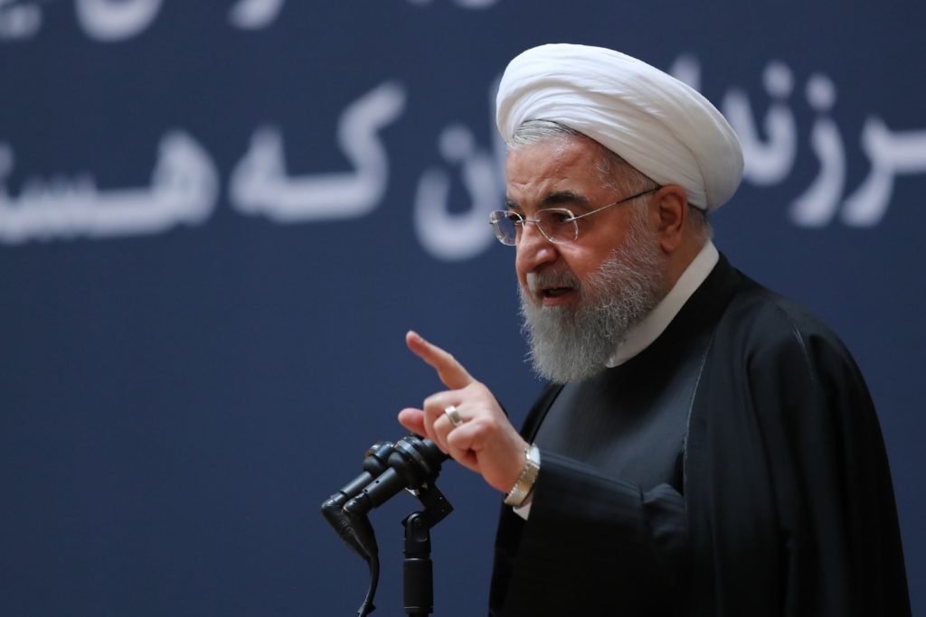 Presidente iraniano Hassan Rouhani