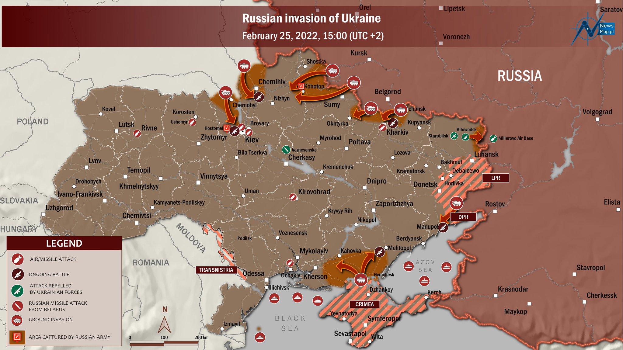 Rebelião armada: confira mapa com cidade russa de Rostov-no-Don, onde estão  forças do Grupo Wagner - 24.06.2023, Sputnik Brasil