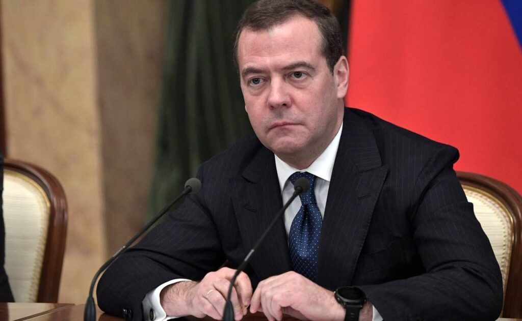 O ex-presidente russo Dmitry Medvedev