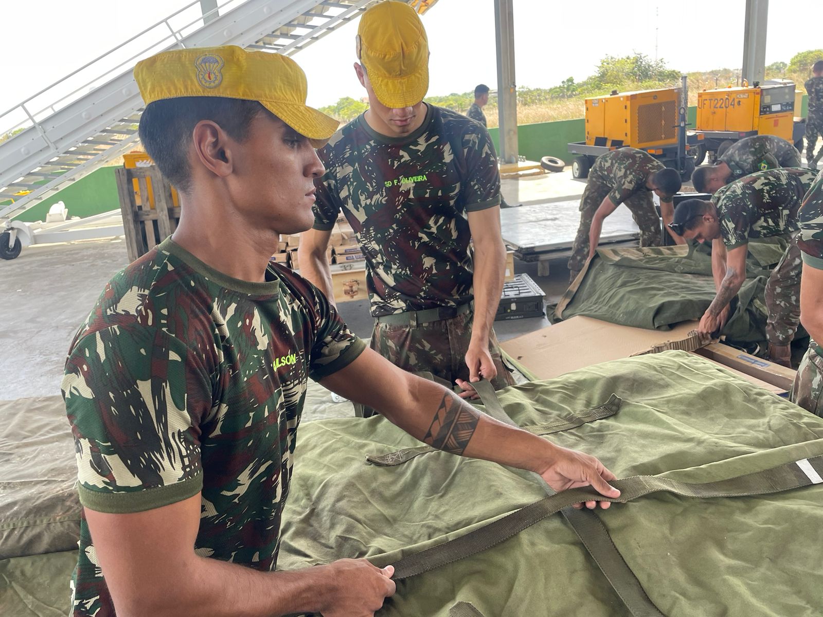 Operação Yanomami: Exército Brasileiro conduz logística dos