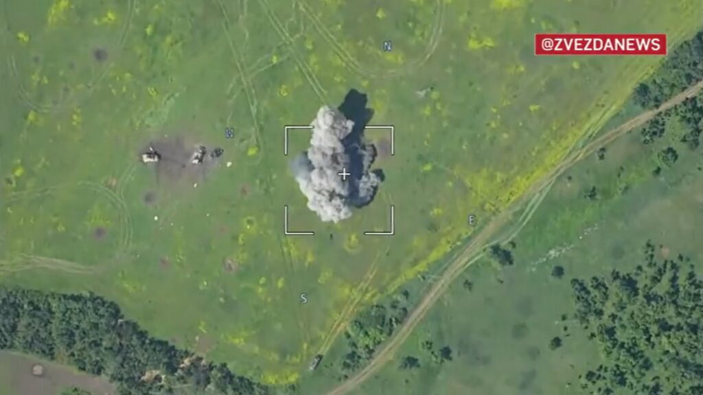 imagens russas da suposta contraofensiva da ucrania sendo contida