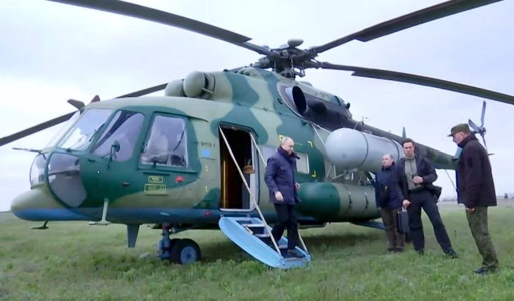 Putin helicopter