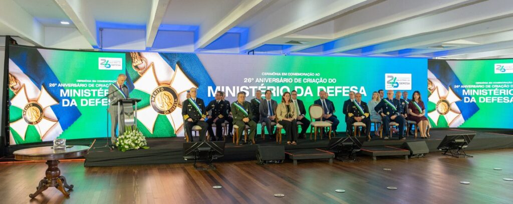 O Ministério da Defesa (MD) completou 26 anos