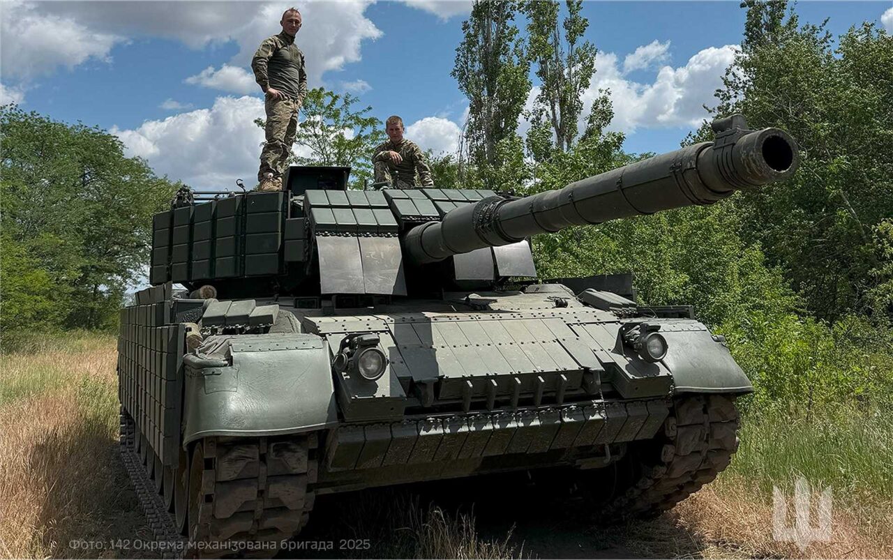 Ukraine upgrades Leopard 1A5DK tanks with new armo