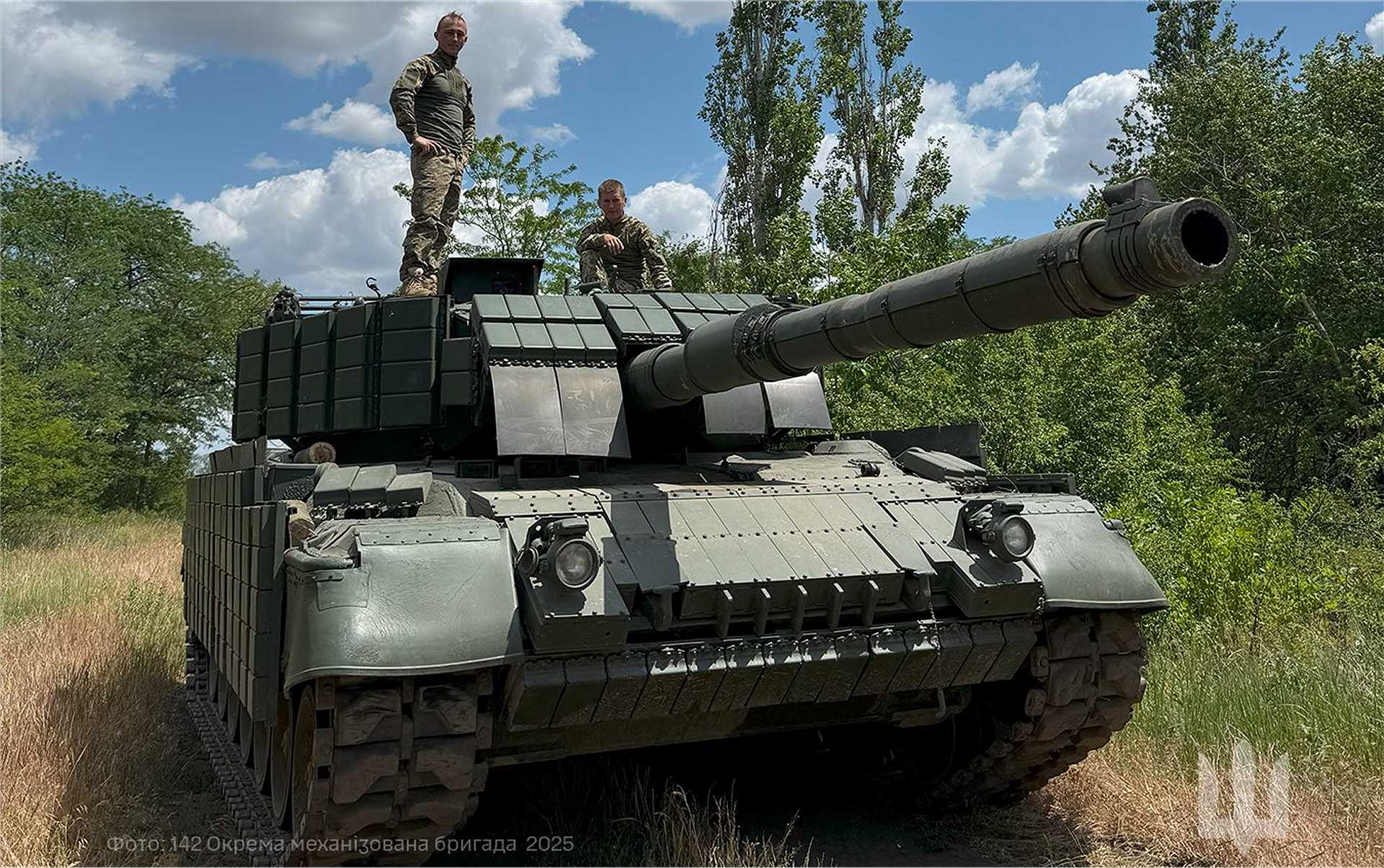 Ukraine upgrades Leopard 1A5DK tanks with new armo