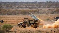 NASAMS Hawkei lançando AIM-9X