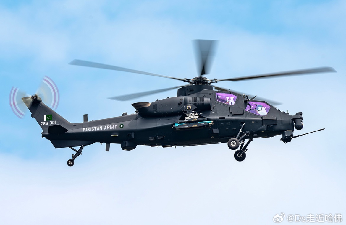 Best one image of a Pakistan Army Z-10ME so far o