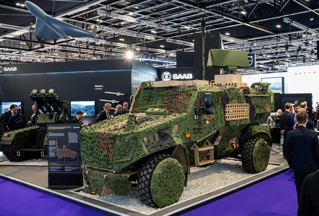 Participação da Saab na DSEI 2025